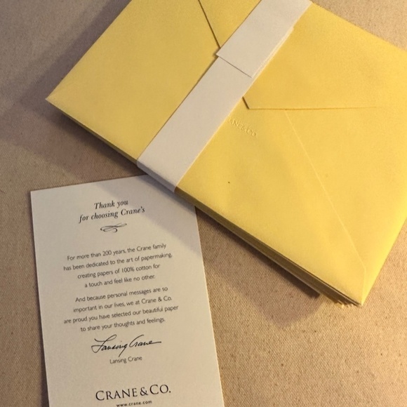 Crane & Co. Beach Shoes Printed Note Cards and Envelopes 2 Sets of 10 - NWT - Picture 4 of 5